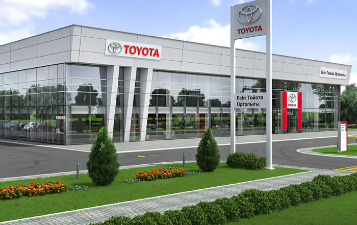 Автосалон Toyota центр Нур-Султан 2