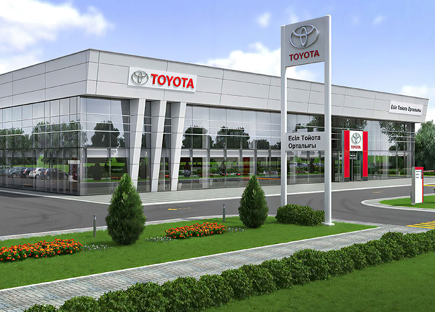 Автосалон Toyota центр Нур-Султан 2